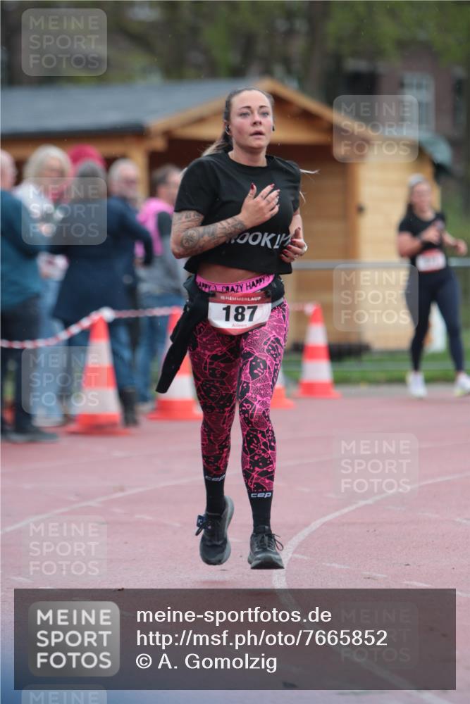13.04.2025 - Hammer Lauf A. Gomolzig http://msf.ph/oto/7665852 13.04.2025 12:28:12 Ziel 20, 187 meine-sportfotos.de