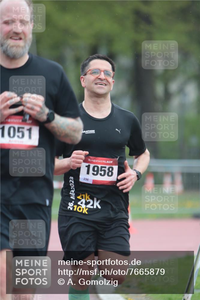 13.04.2025 - Hammer Lauf A. Gomolzig http://msf.ph/oto/7665879 13.04.2025 12:29:02 Ziel 21, 738, 1051, 1958 meine-sportfotos.de