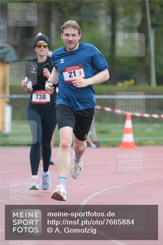 13.04.2025 - Hammer Lauf A. Gomolzig http://msf.ph/oto/7665884 13.04.2025 12:29:07 Ziel 21, 738, 1810 meine-sportfotos.de