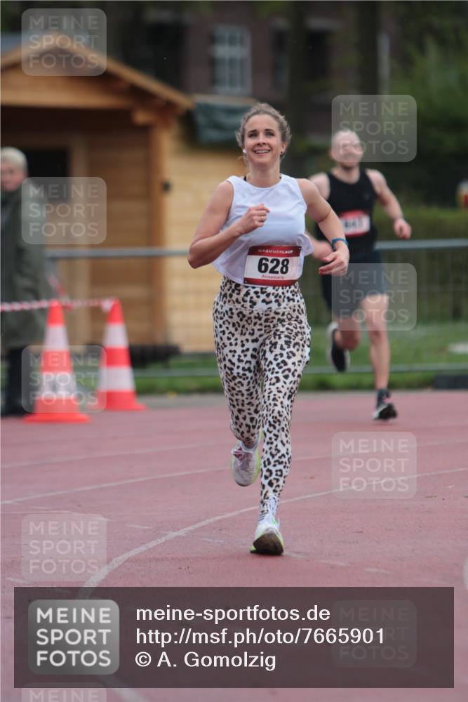 13.04.2025 - Hammer Lauf A. Gomolzig http://msf.ph/oto/7665901 13.04.2025 12:29:34 Ziel 628, 643 meine-sportfotos.de