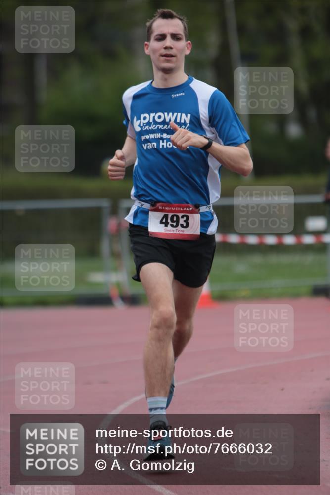 13.04.2025 - Hammer Lauf A. Gomolzig http://msf.ph/oto/7666032 13.04.2025 12:33:23 Ziel 1, 493, 983, 1835 meine-sportfotos.de