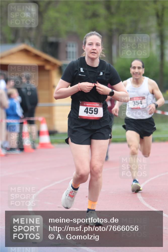 13.04.2025 - Hammer Lauf A. Gomolzig http://msf.ph/oto/7666056 13.04.2025 12:34:08 Ziel 354, 459, 1261, 1303 meine-sportfotos.de