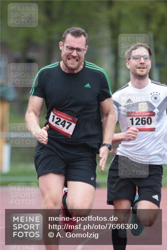 13.04.2025 - Hammer Lauf A. Gomolzig http://msf.ph/oto/7666300 13.04.2025 12:39:03 Ziel 1247, 1260, 1333, 1335 meine-sportfotos.de
