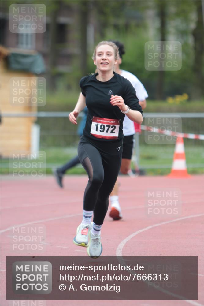 13.04.2025 - Hammer Lauf A. Gomolzig http://msf.ph/oto/7666313 13.04.2025 12:39:19 Ziel 1583, 1972 meine-sportfotos.de