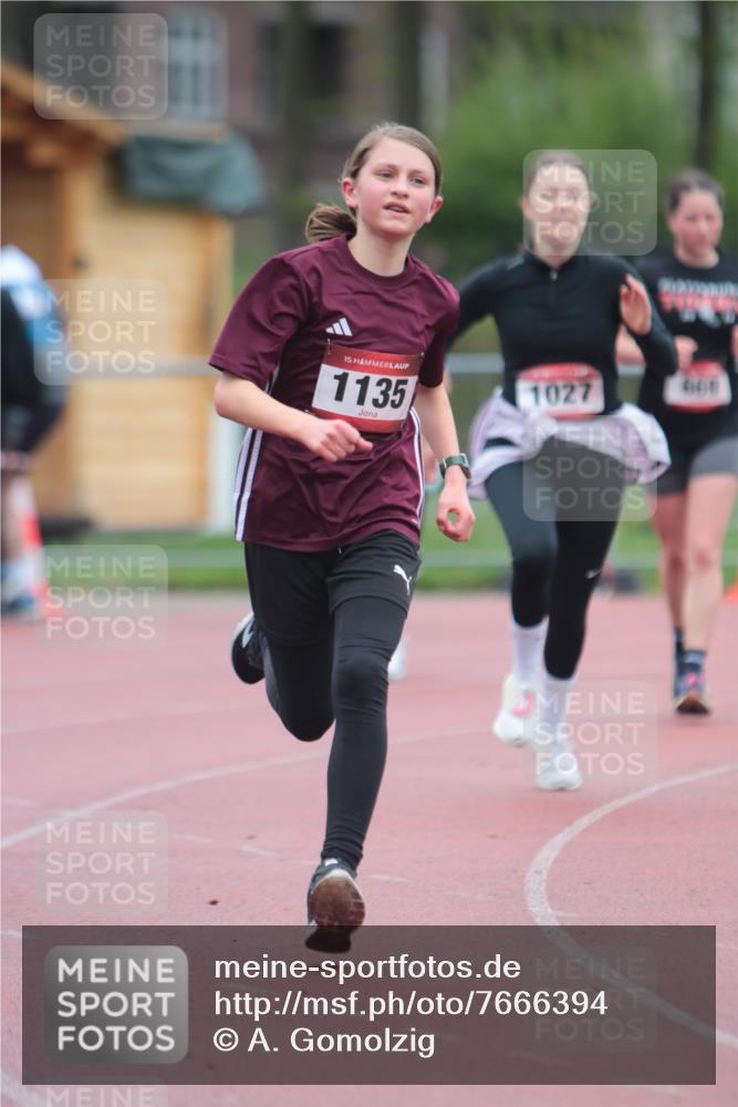13.04.2025 - Hammer Lauf A. Gomolzig http://msf.ph/oto/7666394 13.04.2025 12:40:50 Ziel 495, 669, 947, 1027, 1135, 1875 meine-sportfotos.de