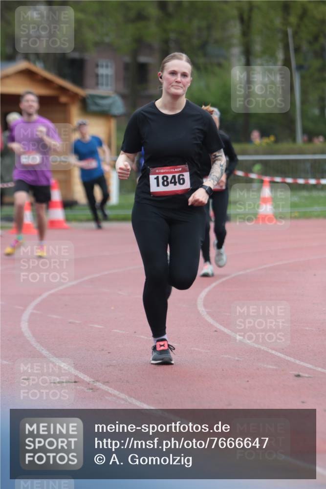 13.04.2025 - Hammer Lauf A. Gomolzig http://msf.ph/oto/7666647 13.04.2025 12:44:37 Ziel 111, 292, 521, 1376, 1846 meine-sportfotos.de