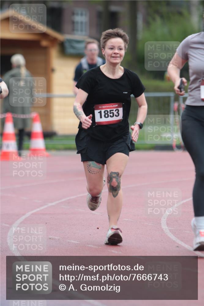 13.04.2025 - Hammer Lauf A. Gomolzig http://msf.ph/oto/7666743 13.04.2025 12:46:03 Ziel 179, 468, 754, 1028, 1193, 1852 meine-sportfotos.de