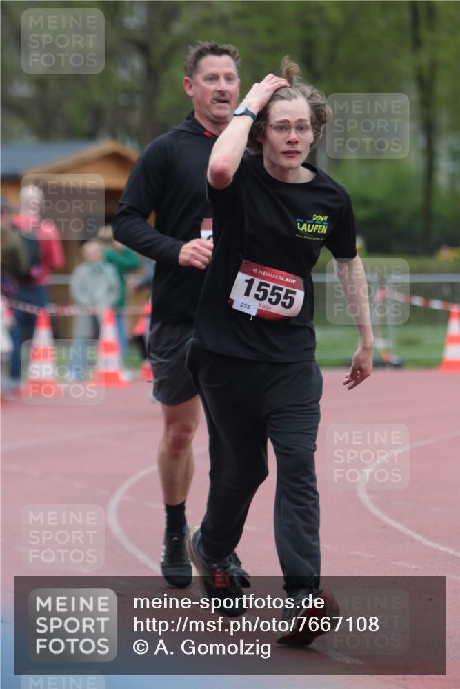 13.04.2025 - Hammer Lauf A. Gomolzig http://msf.ph/oto/7667108 13.04.2025 12:52:08 Ziel 1022, 1023, 1317, 1555 meine-sportfotos.de