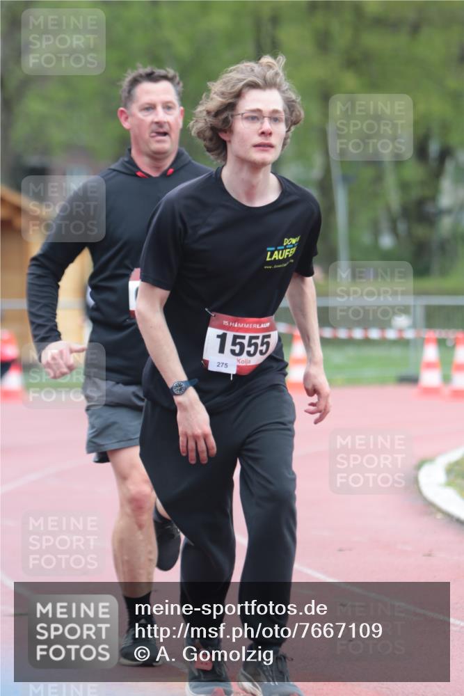 13.04.2025 - Hammer Lauf A. Gomolzig http://msf.ph/oto/7667109 13.04.2025 12:52:09 Ziel 1022, 1023, 1317, 1555 meine-sportfotos.de
