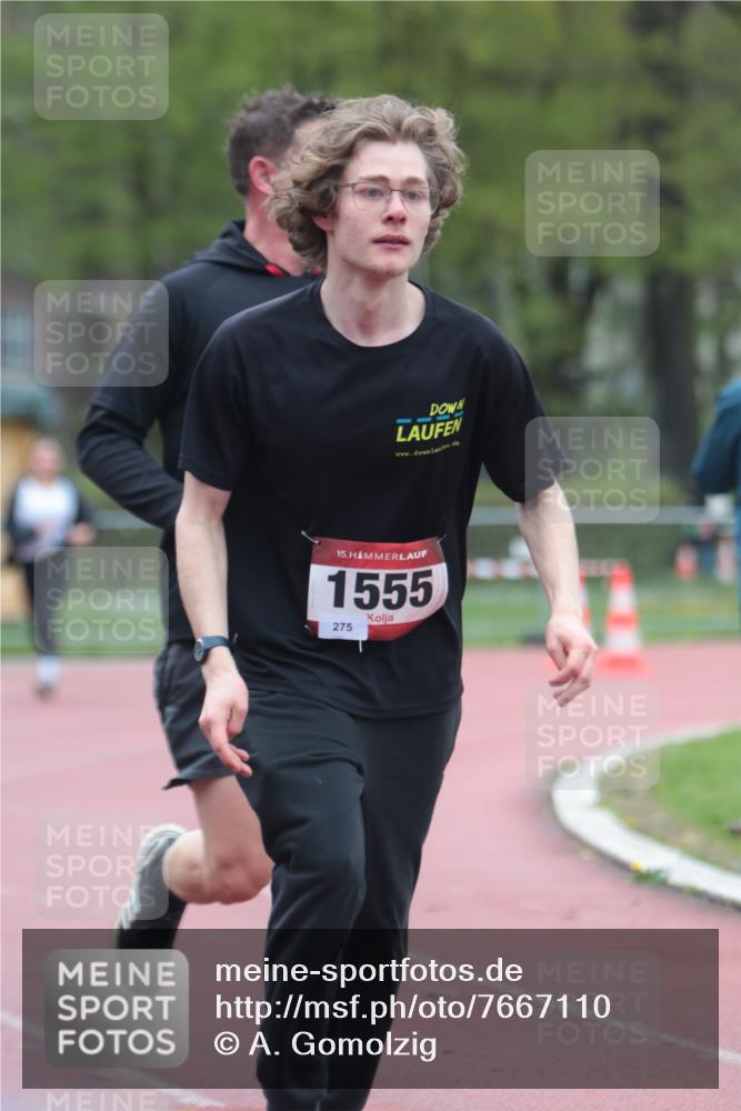 13.04.2025 - Hammer Lauf A. Gomolzig http://msf.ph/oto/7667110 13.04.2025 12:52:09 Ziel 1022, 1023, 1317, 1555 meine-sportfotos.de