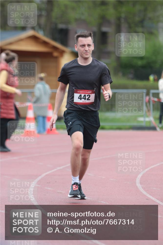 13.04.2025 - Hammer Lauf A. Gomolzig http://msf.ph/oto/7667314 13.04.2025 12:56:20 Ziel 397, 442 meine-sportfotos.de