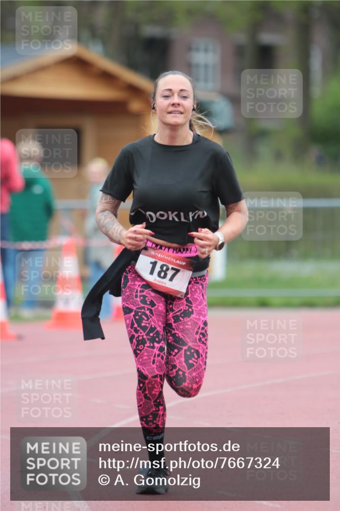 13.04.2025 - Hammer Lauf A. Gomolzig http://msf.ph/oto/7667324 13.04.2025 12:56:31 Ziel 187 meine-sportfotos.de