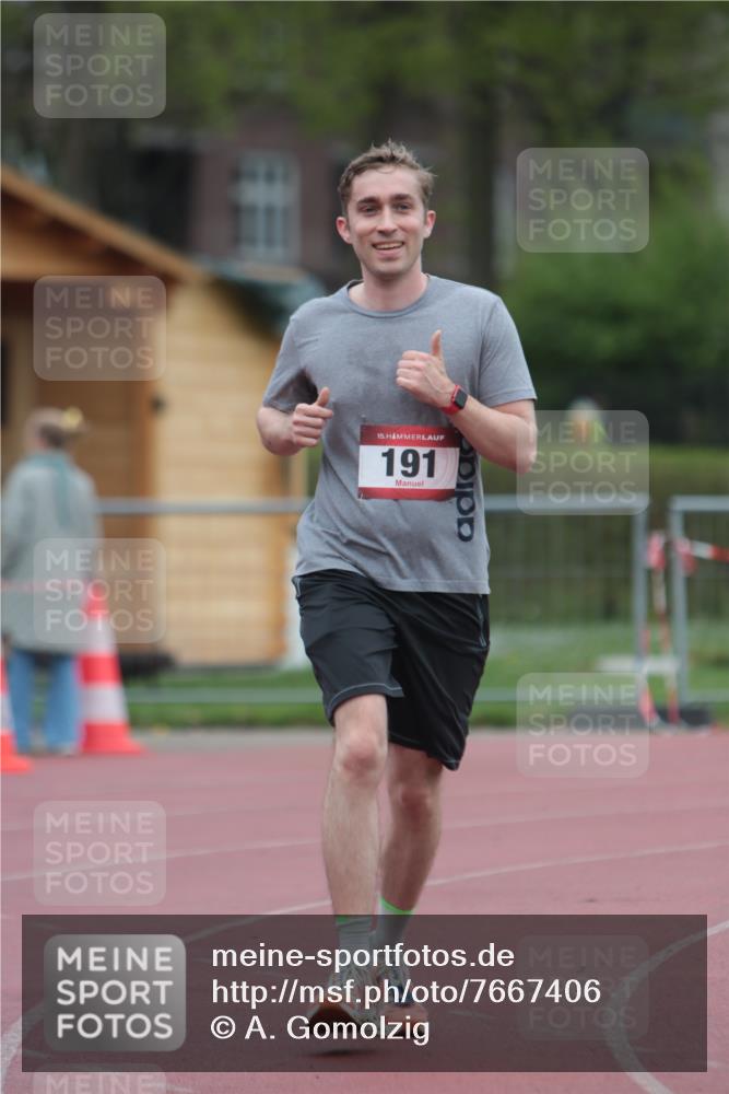 13.04.2025 - Hammer Lauf A. Gomolzig http://msf.ph/oto/7667406 13.04.2025 12:59:30 Ziel 191 meine-sportfotos.de