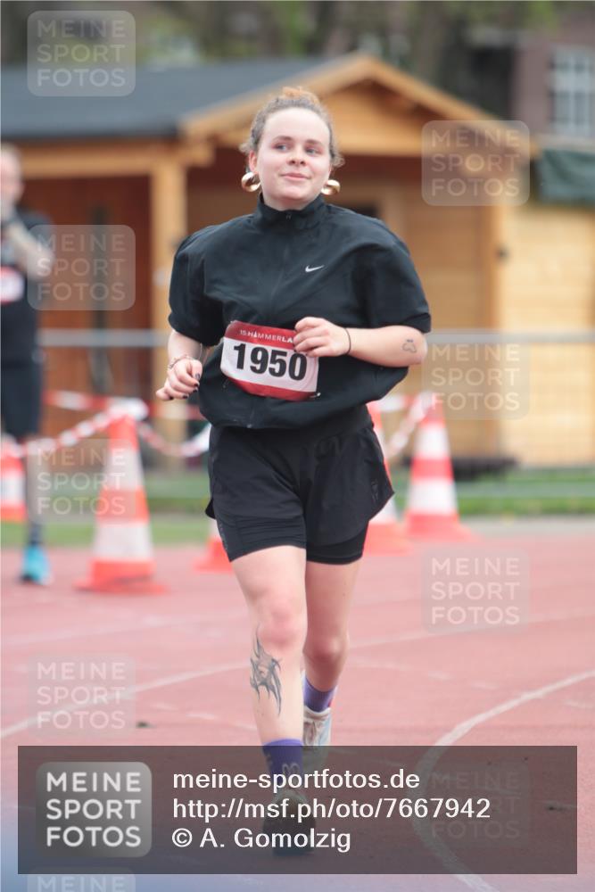 13.04.2025 - Hammer Lauf A. Gomolzig http://msf.ph/oto/7667942 13.04.2025 13:31:08 Ziel 1950 meine-sportfotos.de