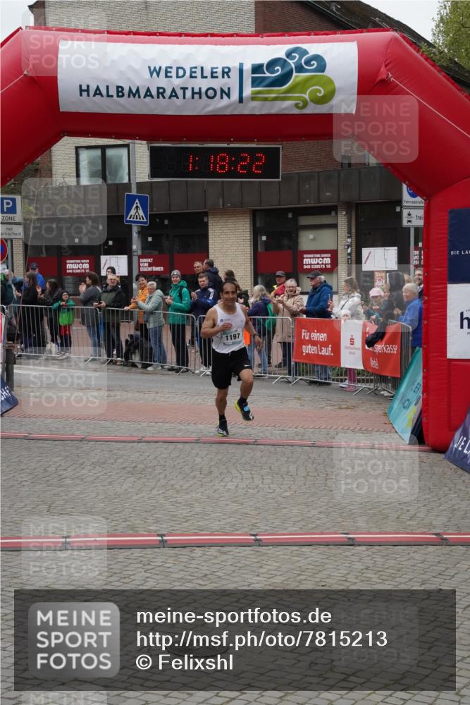 04.05.2025 - 8. Wedeler Halbmarathon Felixshl http://msf.ph/oto/7815213 04.05.2025 11:18:20 Ziel 1197 meine-sportfotos.de