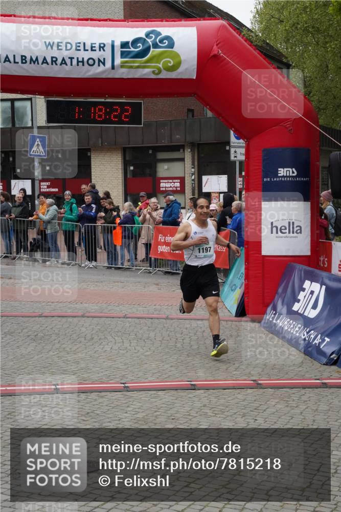 04.05.2025 - 8. Wedeler Halbmarathon Felixshl http://msf.ph/oto/7815218 04.05.2025 11:18:20 Ziel 1197 meine-sportfotos.de