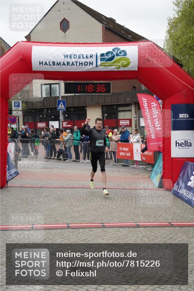 04.05.2025 - 8. Wedeler Halbmarathon Felixshl http://msf.ph/oto/7815226 04.05.2025 11:18:35 Ziel 1095 meine-sportfotos.de