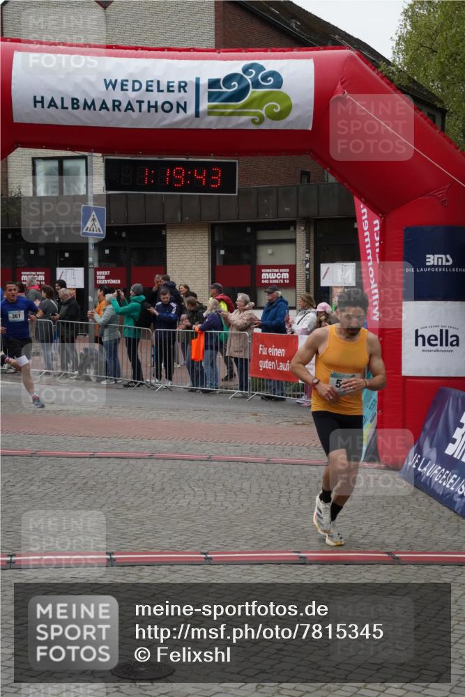 04.05.2025 - 8. Wedeler Halbmarathon Felixshl http://msf.ph/oto/7815345 04.05.2025 11:19:41 Ziel 361, 534 meine-sportfotos.de