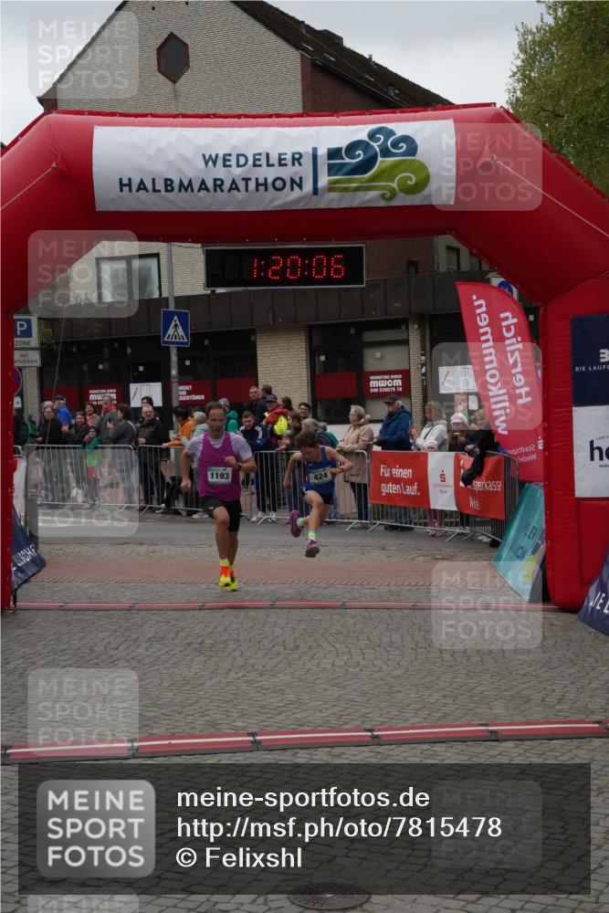 04.05.2025 - 8. Wedeler Halbmarathon Felixshl http://msf.ph/oto/7815478 04.05.2025 11:20:04 Ziel 424, 1193 meine-sportfotos.de