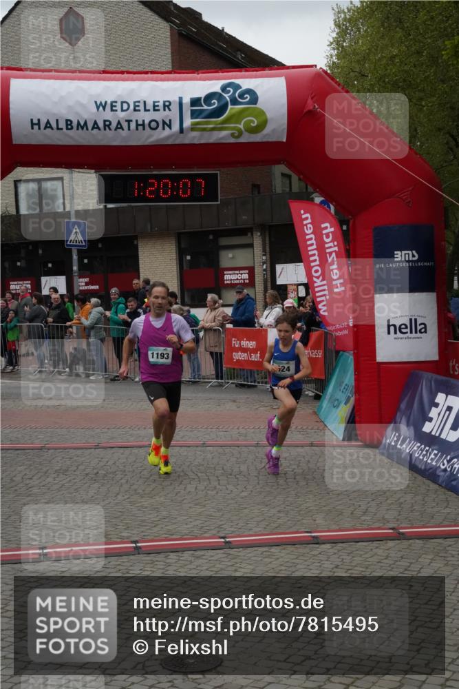 04.05.2025 - 8. Wedeler Halbmarathon Felixshl http://msf.ph/oto/7815495 04.05.2025 11:20:05 Ziel 424, 1193 meine-sportfotos.de