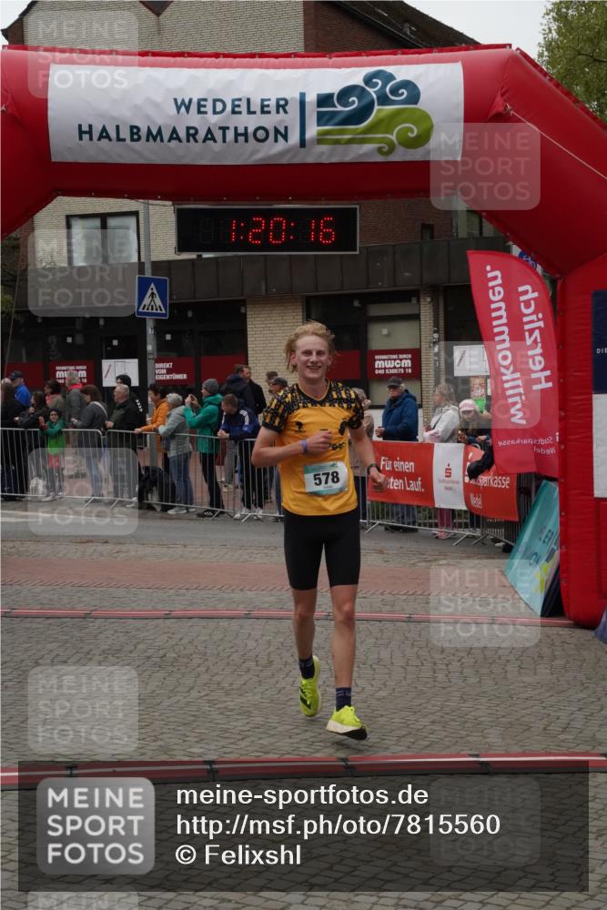 04.05.2025 - 8. Wedeler Halbmarathon Felixshl http://msf.ph/oto/7815560 04.05.2025 11:20:14 Ziel 578 meine-sportfotos.de