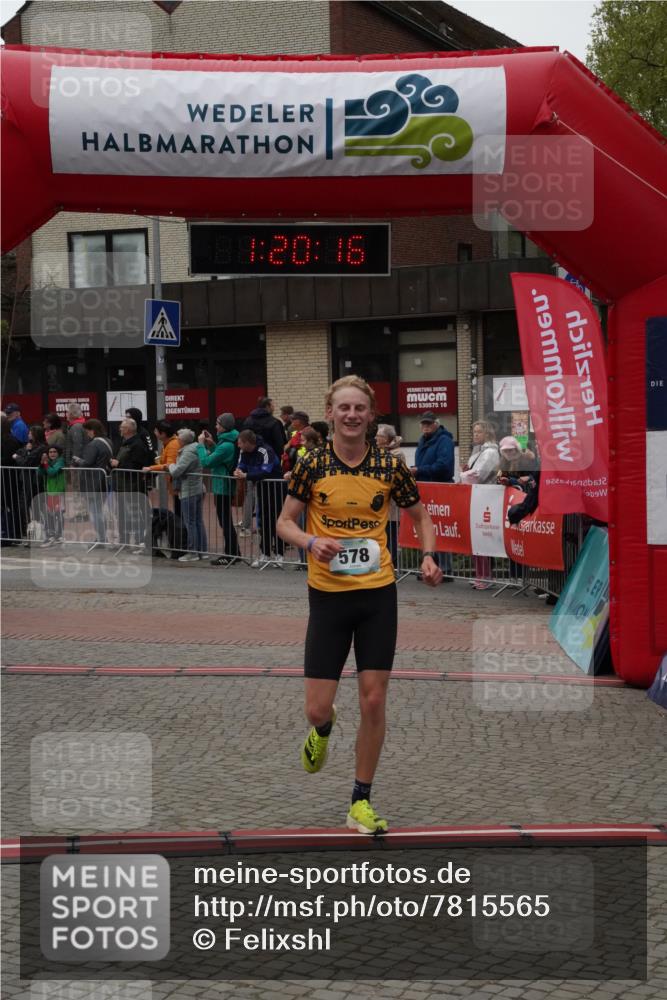 04.05.2025 - 8. Wedeler Halbmarathon Felixshl http://msf.ph/oto/7815565 04.05.2025 11:20:14 Ziel 578 meine-sportfotos.de