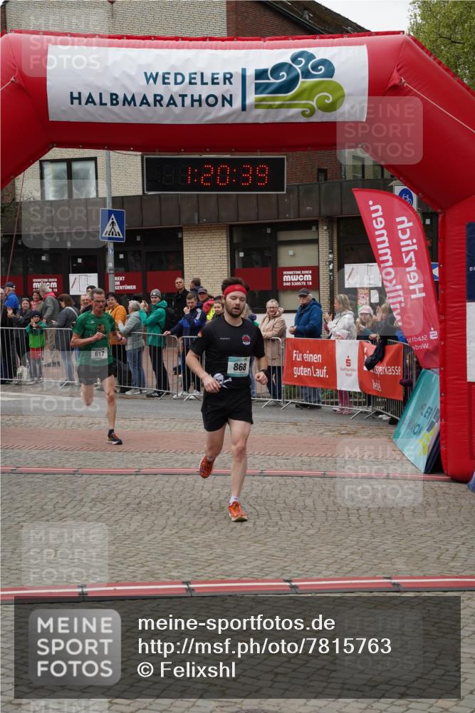 04.05.2025 - 8. Wedeler Halbmarathon Felixshl http://msf.ph/oto/7815763 04.05.2025 11:20:37 Ziel 617, 628, 868, 933, 1156 meine-sportfotos.de