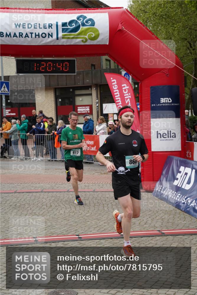 04.05.2025 - 8. Wedeler Halbmarathon Felixshl http://msf.ph/oto/7815795 04.05.2025 11:20:38 Ziel 617, 628, 868, 1156 meine-sportfotos.de