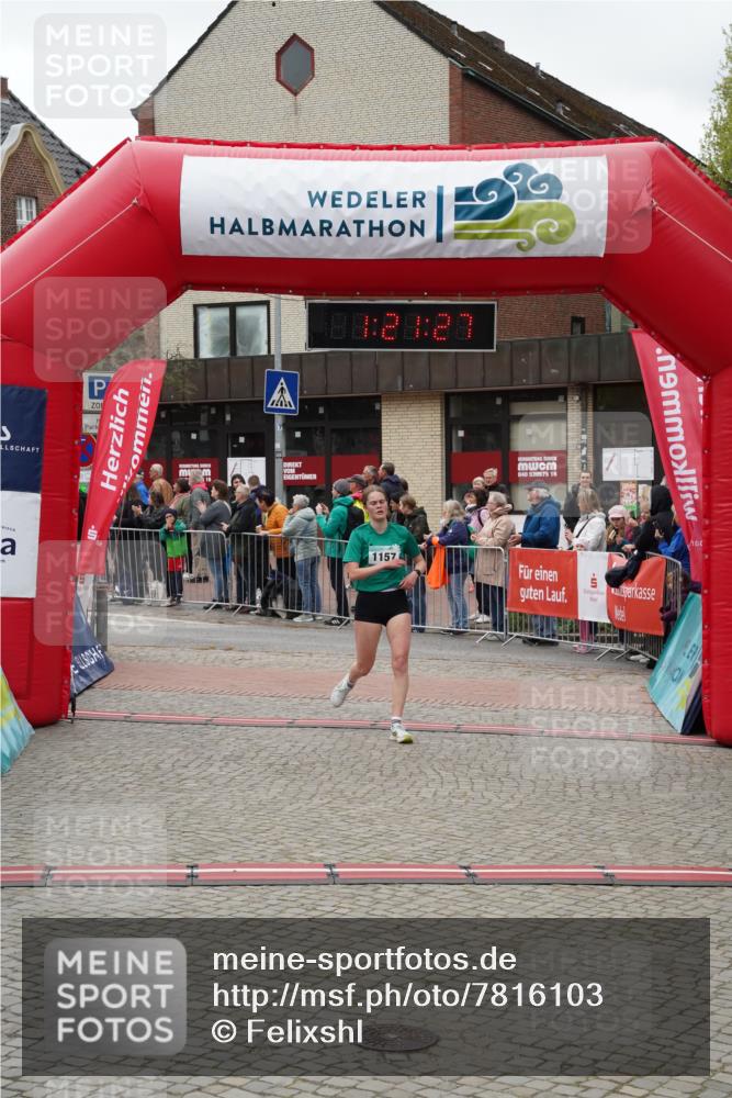04.05.2025 - 8. Wedeler Halbmarathon Felixshl http://msf.ph/oto/7816103 04.05.2025 11:21:25 Ziel 1157 meine-sportfotos.de