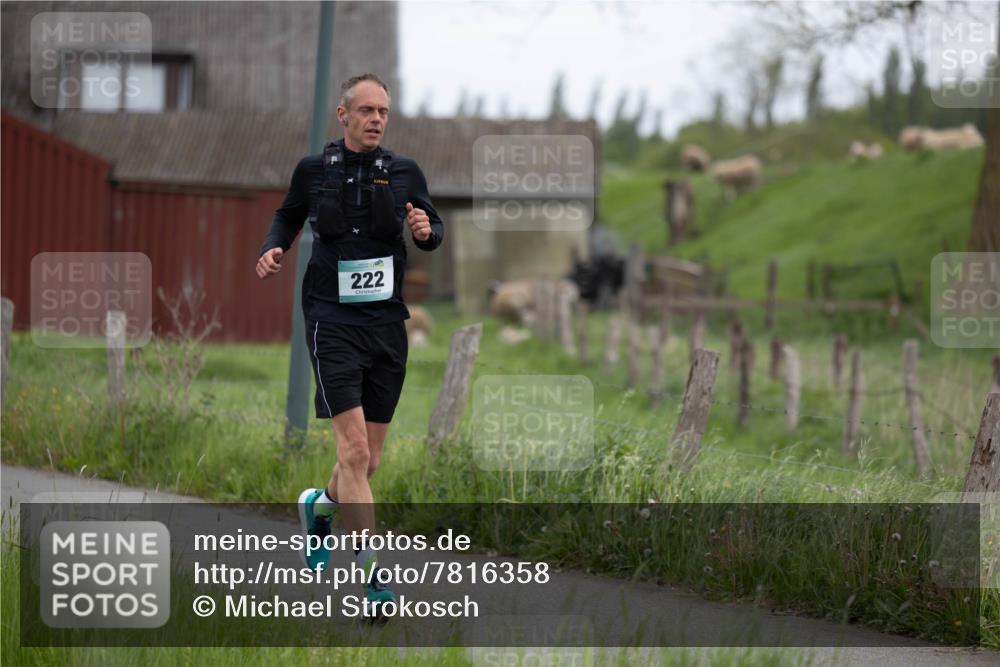 04.05.2025 - 8. Wedeler Halbmarathon Michael Strokosch http://msf.ph/oto/7816358 04.05.2025 10:59:29 Laufen 222 meine-sportfotos.de