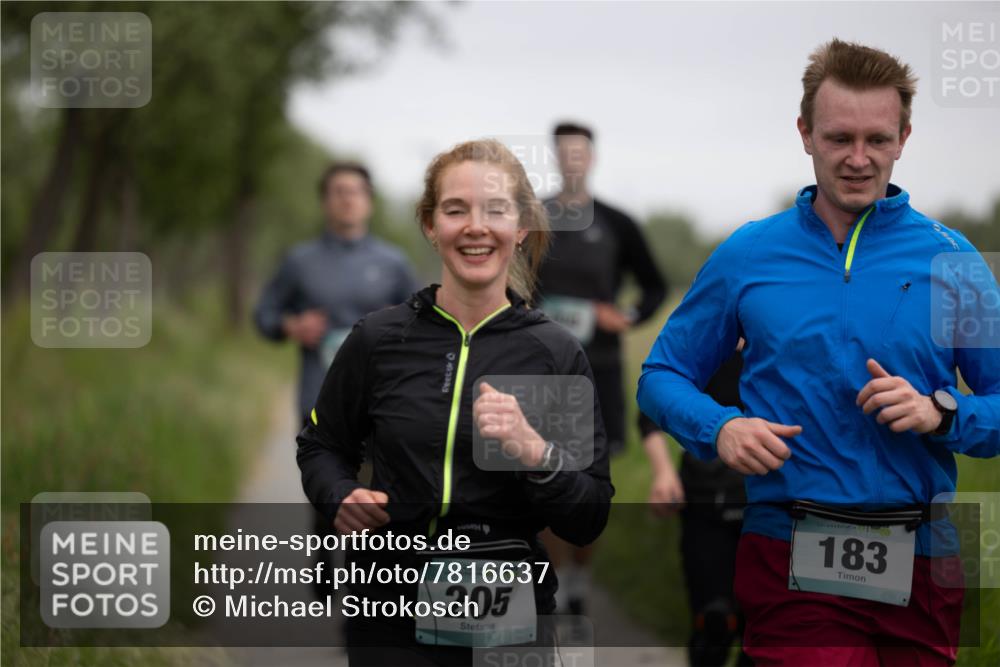 04.05.2025 - 8. Wedeler Halbmarathon Michael Strokosch http://msf.ph/oto/7816637 04.05.2025 11:15:48 Laufen 205, 183 meine-sportfotos.de