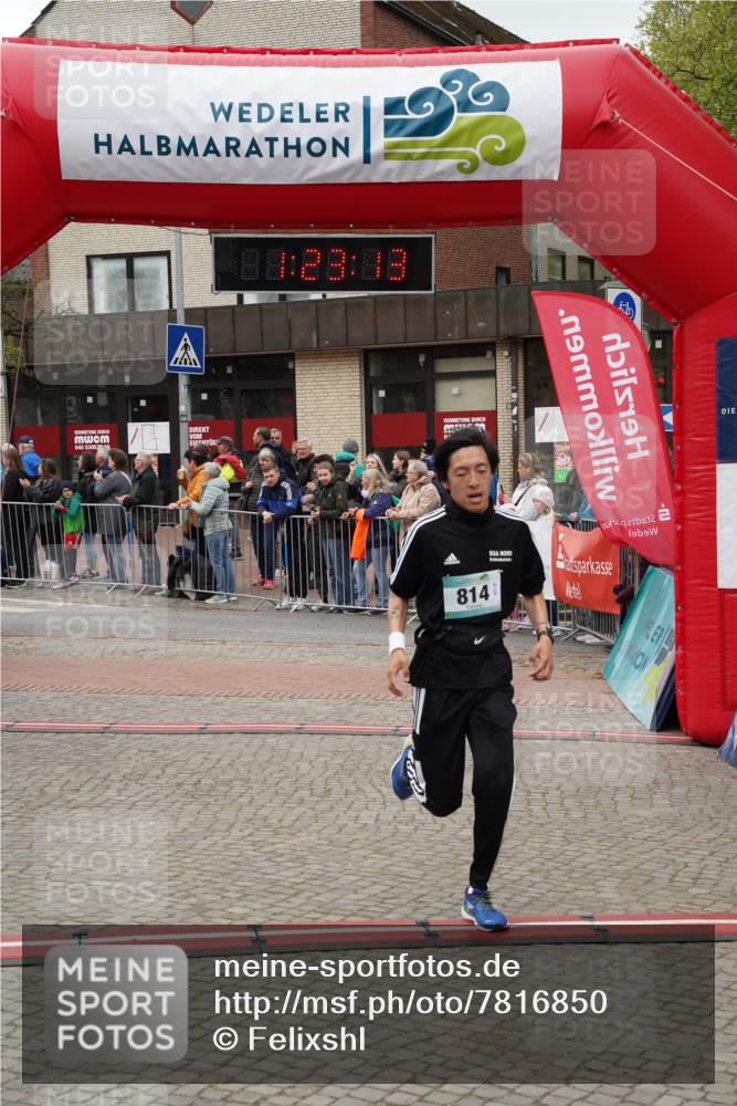 04.05.2025 - 8. Wedeler Halbmarathon Felixshl http://msf.ph/oto/7816850 04.05.2025 11:23:11 Ziel 814 meine-sportfotos.de