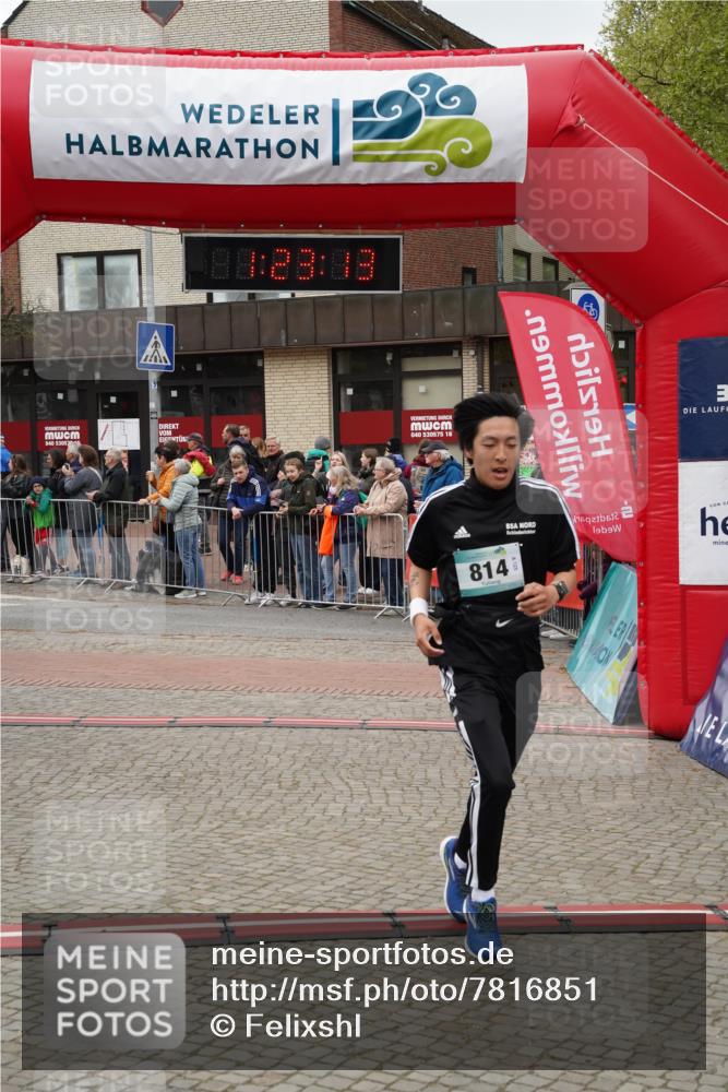 04.05.2025 - 8. Wedeler Halbmarathon Felixshl http://msf.ph/oto/7816851 04.05.2025 11:23:11 Ziel 814 meine-sportfotos.de