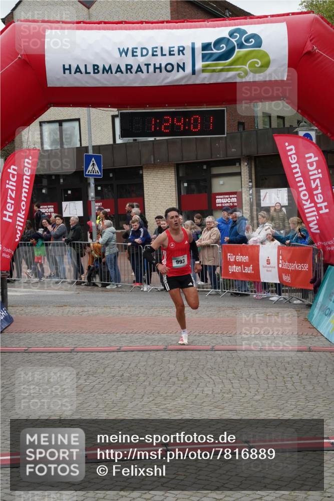 04.05.2025 - 8. Wedeler Halbmarathon Felixshl http://msf.ph/oto/7816889 04.05.2025 11:23:59 Ziel 993 meine-sportfotos.de