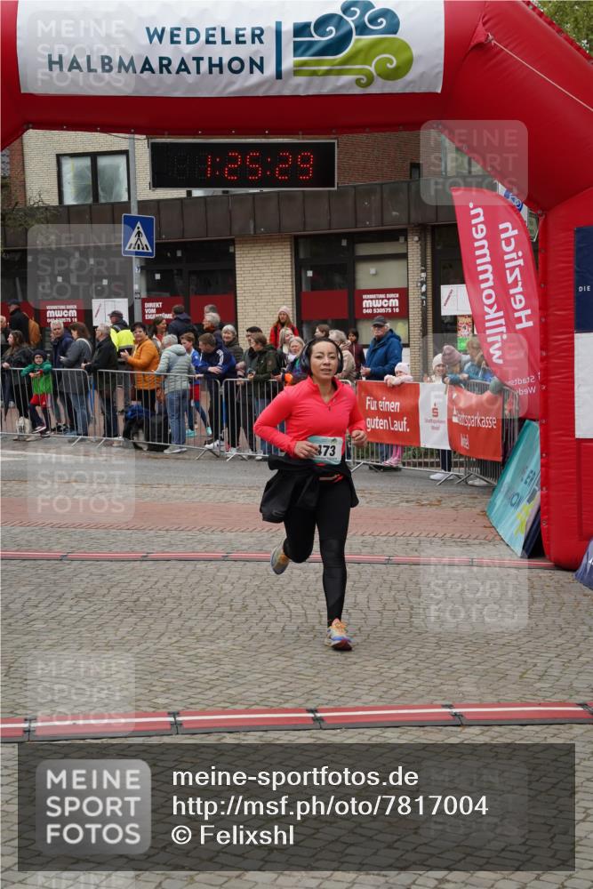 04.05.2025 - 8. Wedeler Halbmarathon Felixshl http://msf.ph/oto/7817004 04.05.2025 11:25:27 Ziel 473, 655 meine-sportfotos.de