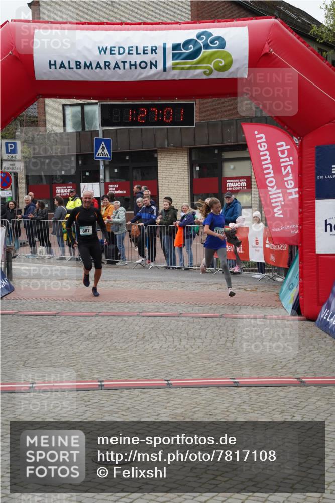 04.05.2025 - 8. Wedeler Halbmarathon Felixshl http://msf.ph/oto/7817108 04.05.2025 11:26:59 Ziel 887, 1100 meine-sportfotos.de
