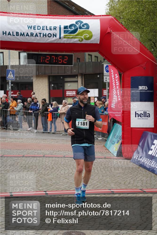 04.05.2025 - 8. Wedeler Halbmarathon Felixshl http://msf.ph/oto/7817214 04.05.2025 11:27:50 Ziel 1181 meine-sportfotos.de