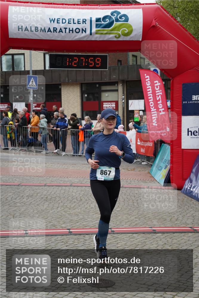 04.05.2025 - 8. Wedeler Halbmarathon Felixshl http://msf.ph/oto/7817226 04.05.2025 11:27:57 Ziel 867 meine-sportfotos.de