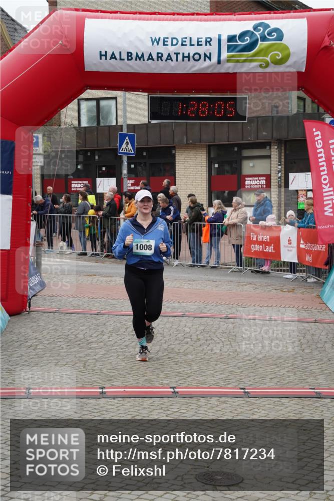 04.05.2025 - 8. Wedeler Halbmarathon Felixshl http://msf.ph/oto/7817234 04.05.2025 11:28:03 Ziel 1008 meine-sportfotos.de