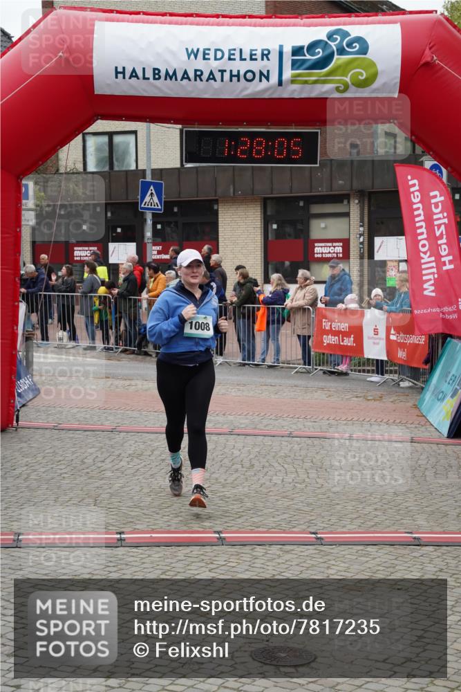 04.05.2025 - 8. Wedeler Halbmarathon Felixshl http://msf.ph/oto/7817235 04.05.2025 11:28:03 Ziel 1008 meine-sportfotos.de