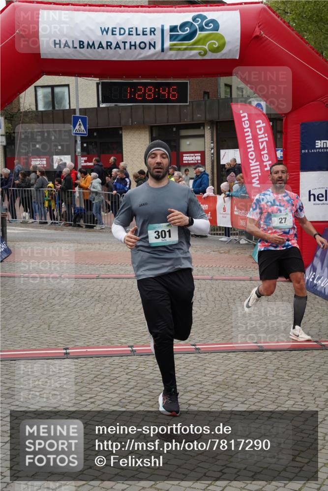 04.05.2025 - 8. Wedeler Halbmarathon Felixshl http://msf.ph/oto/7817290 04.05.2025 11:28:44 Ziel 27, 227, 228, 301 meine-sportfotos.de