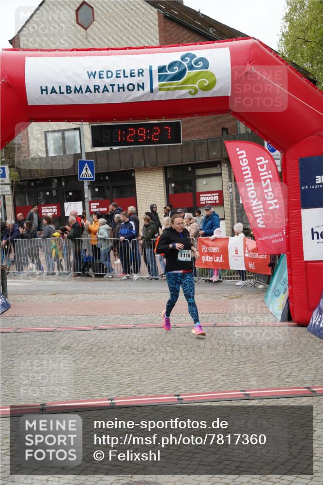 04.05.2025 - 8. Wedeler Halbmarathon Felixshl http://msf.ph/oto/7817360 04.05.2025 11:29:25 Ziel 1118 meine-sportfotos.de