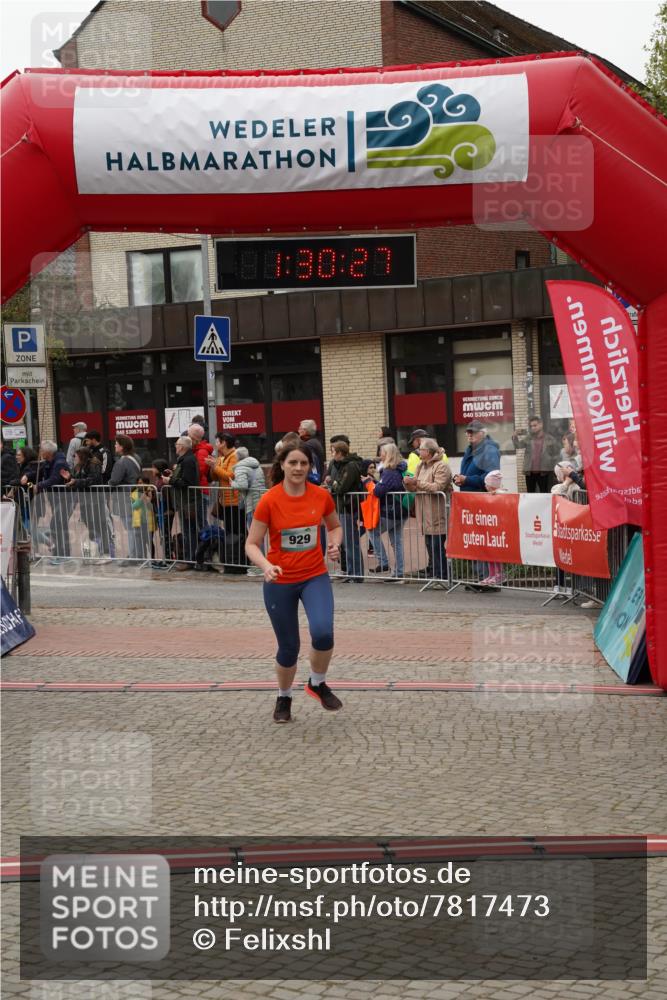 04.05.2025 - 8. Wedeler Halbmarathon Felixshl http://msf.ph/oto/7817473 04.05.2025 11:30:25 Ziel 514, 929, 1111 meine-sportfotos.de