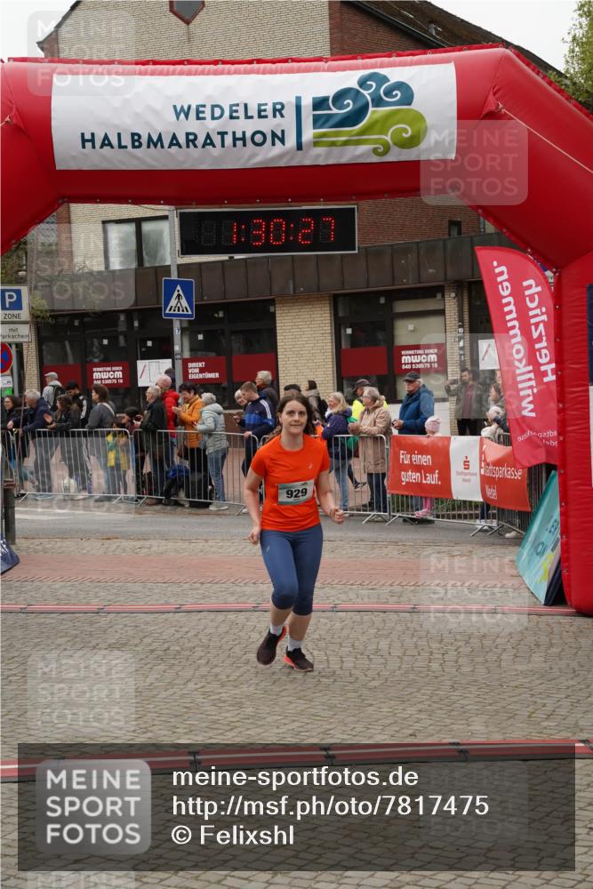 04.05.2025 - 8. Wedeler Halbmarathon Felixshl http://msf.ph/oto/7817475 04.05.2025 11:30:25 Ziel 514, 929, 1111 meine-sportfotos.de