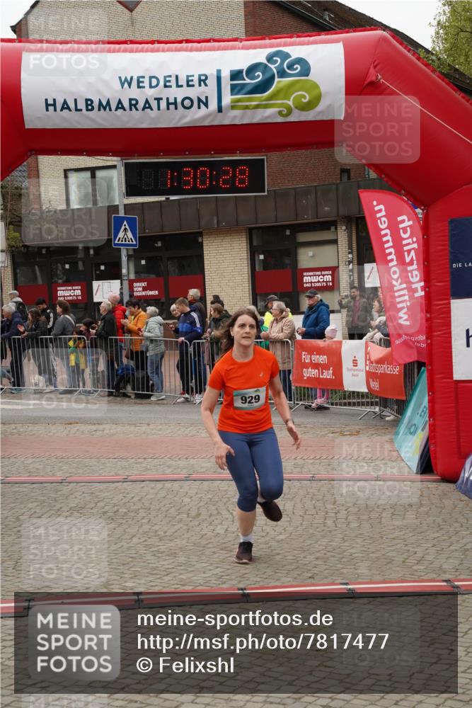 04.05.2025 - 8. Wedeler Halbmarathon Felixshl http://msf.ph/oto/7817477 04.05.2025 11:30:26 Ziel 514, 798, 929, 1111 meine-sportfotos.de