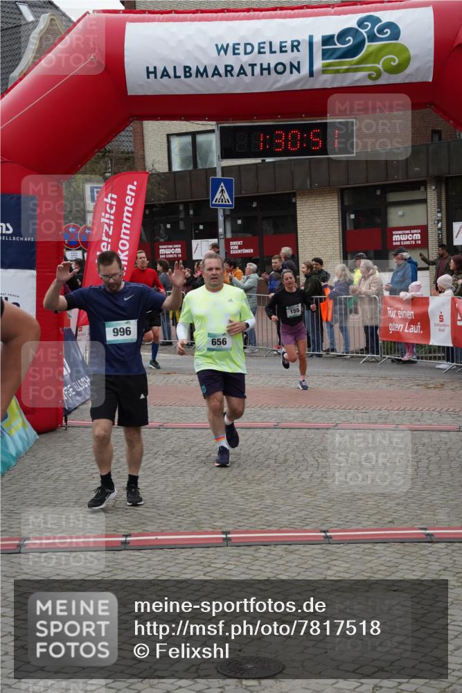 04.05.2025 - 8. Wedeler Halbmarathon Felixshl http://msf.ph/oto/7817518 04.05.2025 11:30:49 Ziel 155, 610, 656, 659, 996 meine-sportfotos.de