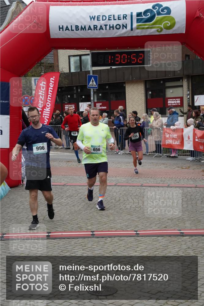 04.05.2025 - 8. Wedeler Halbmarathon Felixshl http://msf.ph/oto/7817520 04.05.2025 11:30:50 Ziel 155, 610, 616, 656, 659, 996 meine-sportfotos.de