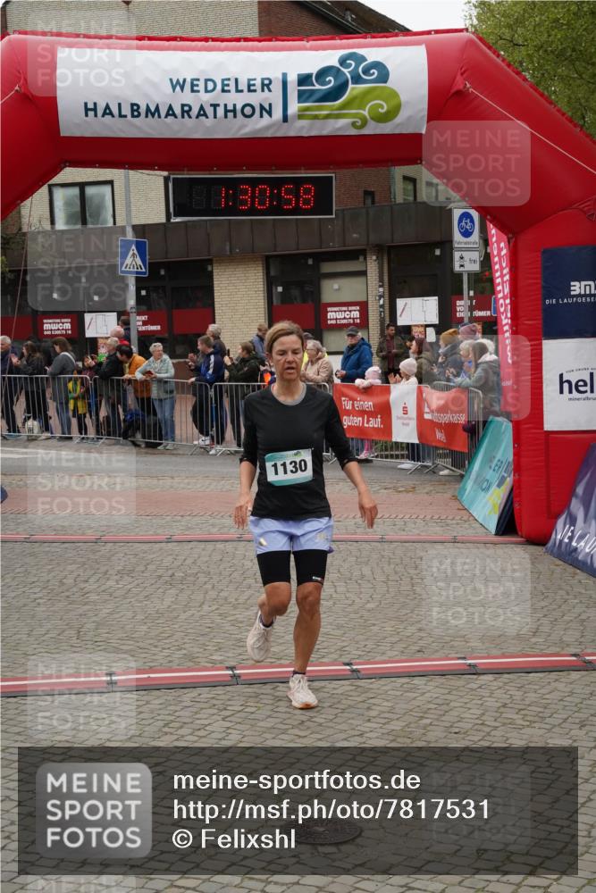 04.05.2025 - 8. Wedeler Halbmarathon Felixshl http://msf.ph/oto/7817531 04.05.2025 11:30:56 Ziel 155, 610, 616, 1130 meine-sportfotos.de