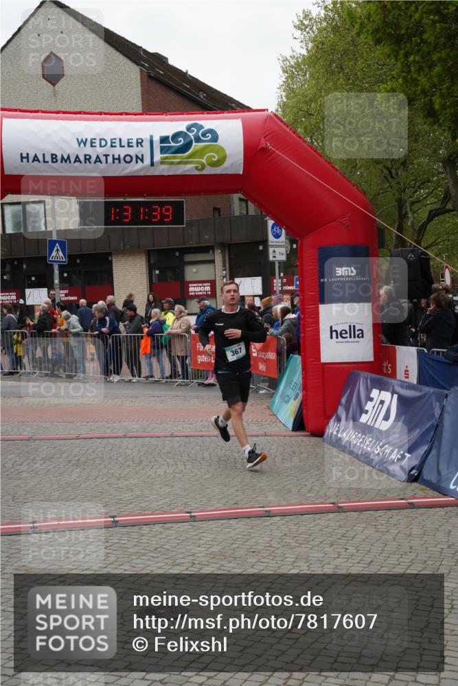 04.05.2025 - 8. Wedeler Halbmarathon Felixshl http://msf.ph/oto/7817607 04.05.2025 11:31:37 Ziel 367 meine-sportfotos.de
