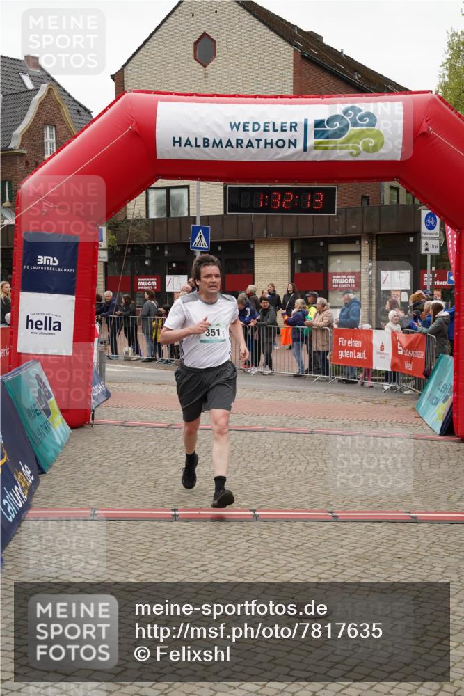 04.05.2025 - 8. Wedeler Halbmarathon Felixshl http://msf.ph/oto/7817635 04.05.2025 11:32:11 Ziel 351 meine-sportfotos.de